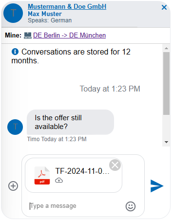 Komunikator TIMOCOM